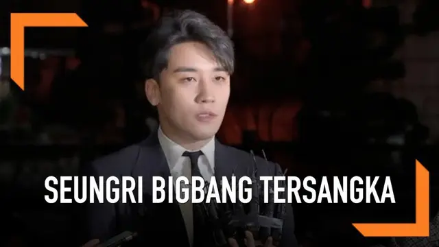 Personel termuda Bigbang, Seungri ditetapkan sebagai tersangka. Seungri diduga menawarkan jasa pekerja seks komersial untuk melobi investor asing.