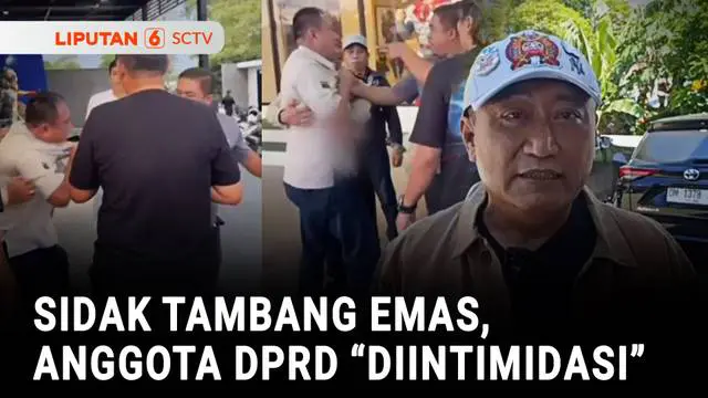 Anggota DPRD Gorontalo "Diintimidasi" Sekelompok Orang saat Sidak Tambang Emas