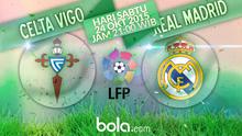 Celta Vigo vs Real Madrid (Bola.com/Samsul Hadi)