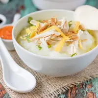 ilustrasi resep bubur ayam/masakapahariini