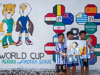 Euforia Piala Dunia 2026, Warga Polewali Mandar Gelar Pawai