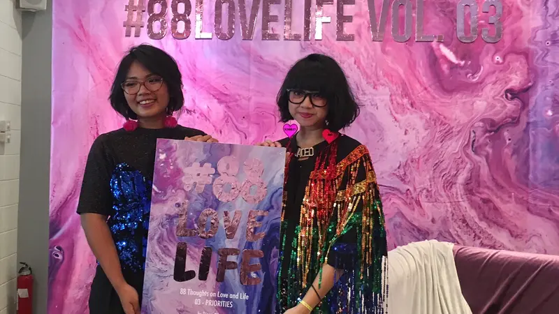 Peluncuran buku Diana Rikasari dan Dinda Puspitasari #88LoveLife: Priorities.