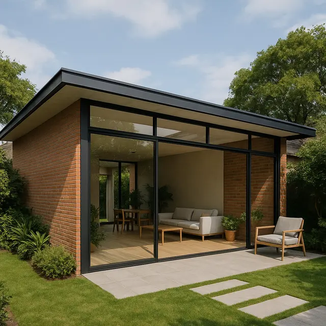 Model Rumah Sederhana 1 Lantai dengan Arsitektur Modern (Foto: ChatGPT)