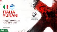 Kualifikasi Piala Eropa 2020 - Italia Vs Yunani (Bola.com/Adreanus Titus)