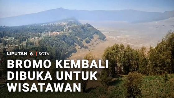Bromo kembali Dibuka untuk Wisatawan