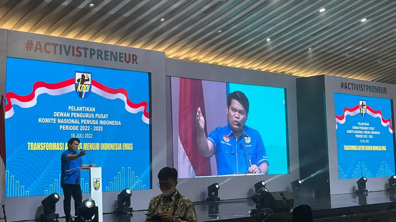 Wakil Ketua Umum DPP Komite Nasional Pemuda Indonesia (KNPI) Periode 2022-2025 Rusdi Ali Hanafia.