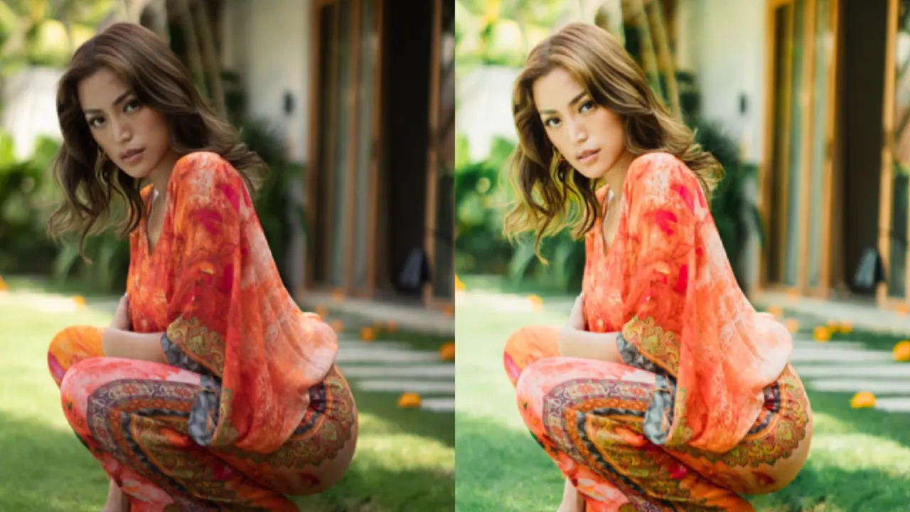 Before-After Edit Foto dengan Preset/dok.  Tinorenato