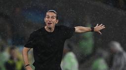 Filipe Luis menjadi kandidat paling menarik dalam daftar ini. Pelatih asal Brasil itu tengah naik daun setelah sukses bersama Flamengo. Hal ini sesuai dengan arah rekrutmen Chelsea dalam beberapa tahun terakhir. (AFP/Mauro Pimentel)