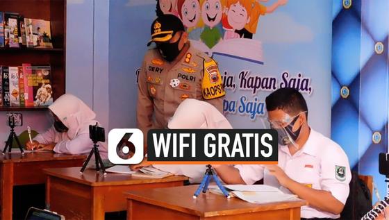 VIDEO: Polres Cilacap Wajibkan Polsek Menyediakan Wifi Gratis Buat Siswa