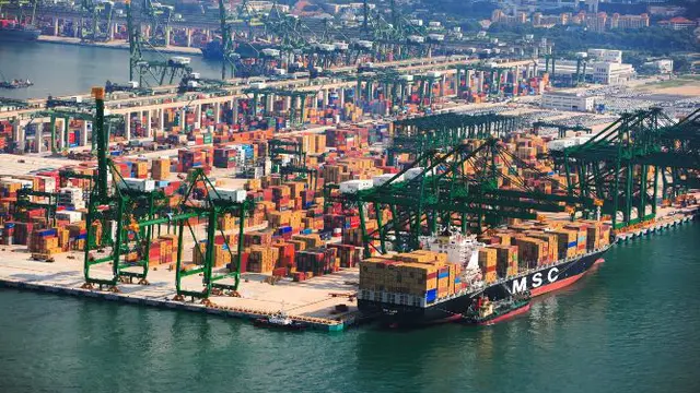 Pelabuhan terbesar di dunia2 - Port of Singapore 4