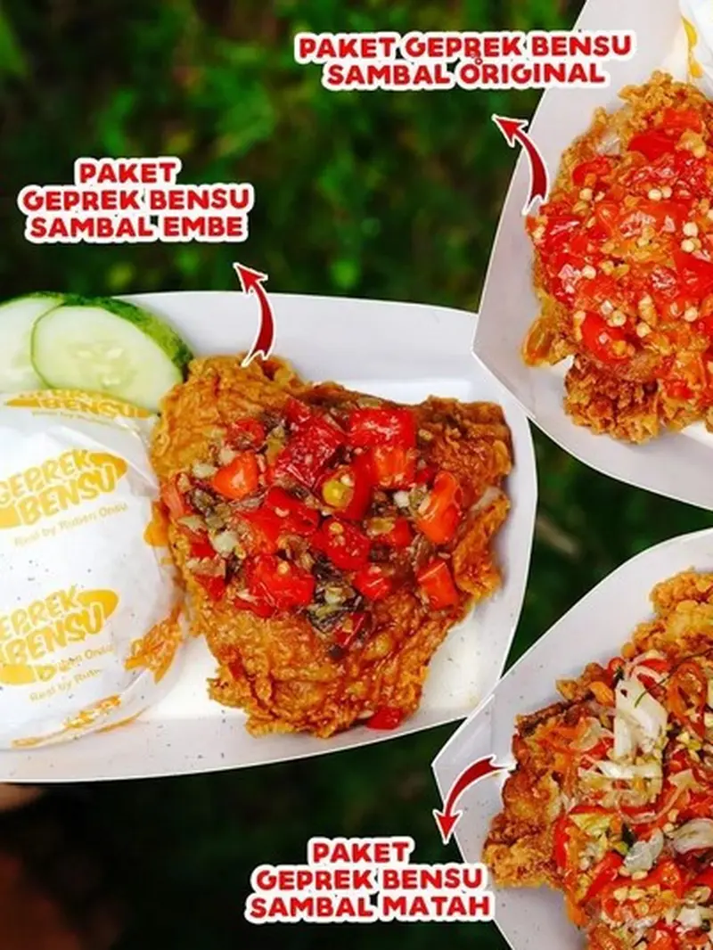 4 Resep Ayam Geprek Bensu yang Lezat dan Gurih, Pedasnya Bikin Nagih