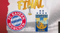 Final Piala Dunia Antar Klub: Bayern Munchen vs Tigres. (Bola.com/Dody Iryawan)