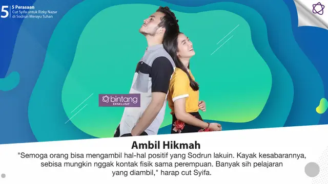 [Bintang] Cut Syifa dan Rizky Nazar
