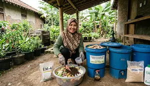 6 Cara Membuat Pupuk Organik Sisa Dapur untuk Menyuburkan Tanaman