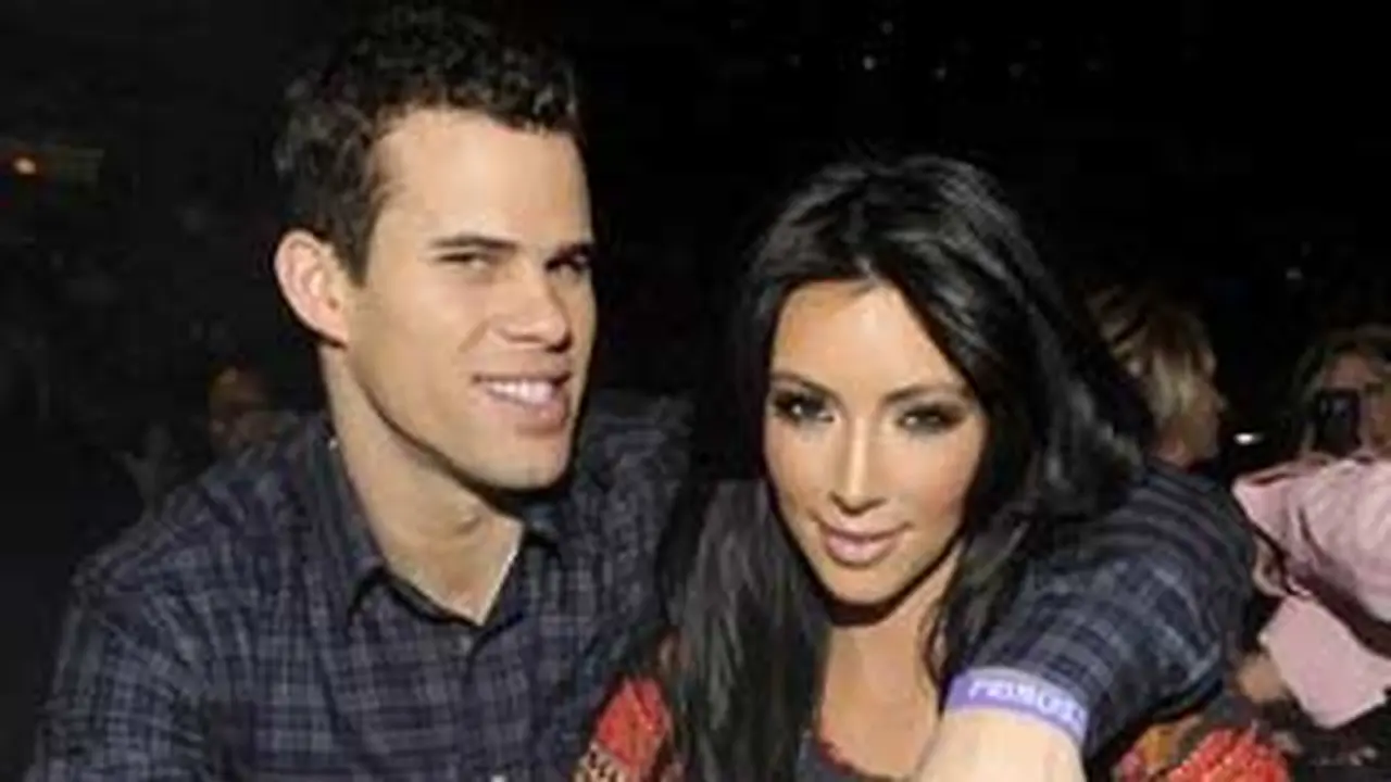 Kris Humphries dan Kim Kardashian.