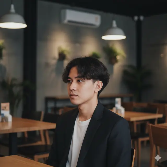 Model Rambut Pria Two Block Panjang