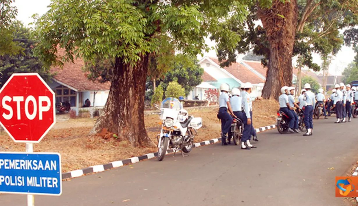 Citizen6, Kalijati: POM AU menggelar gaktib di Lanud Suryadarma, Kamis (6/10). (Pengirim: Badarudin Bakri)