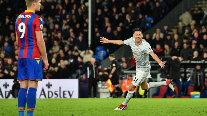 Gelandang Manchester United, Nemanja Matic (Glyn KIRK/AFP)