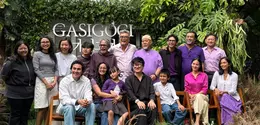 Vino G. Bastian dan Pevita Pearce promo film Gasigogi (Fikri Alfi Rosyadi)