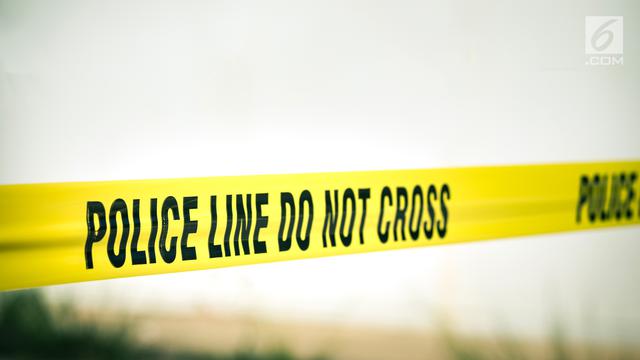 Ilustrasi garis polisi