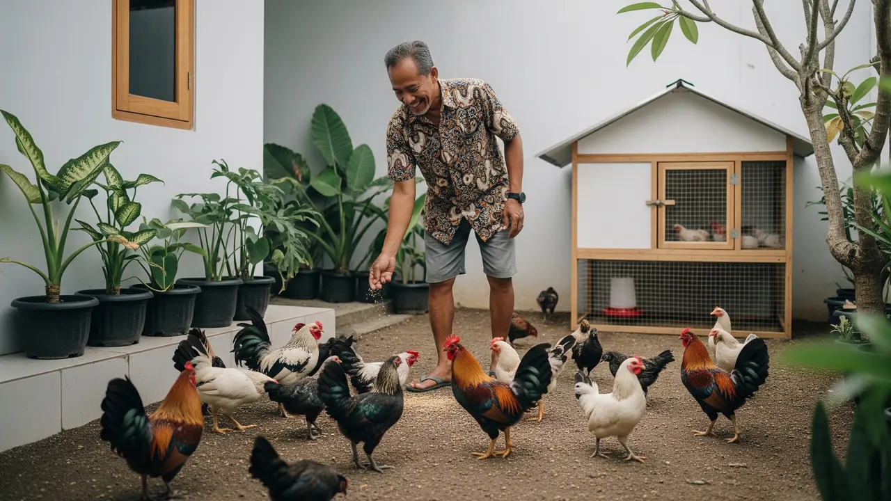 Usaha Ternak Santai untuk Pensiunan Usia 50+