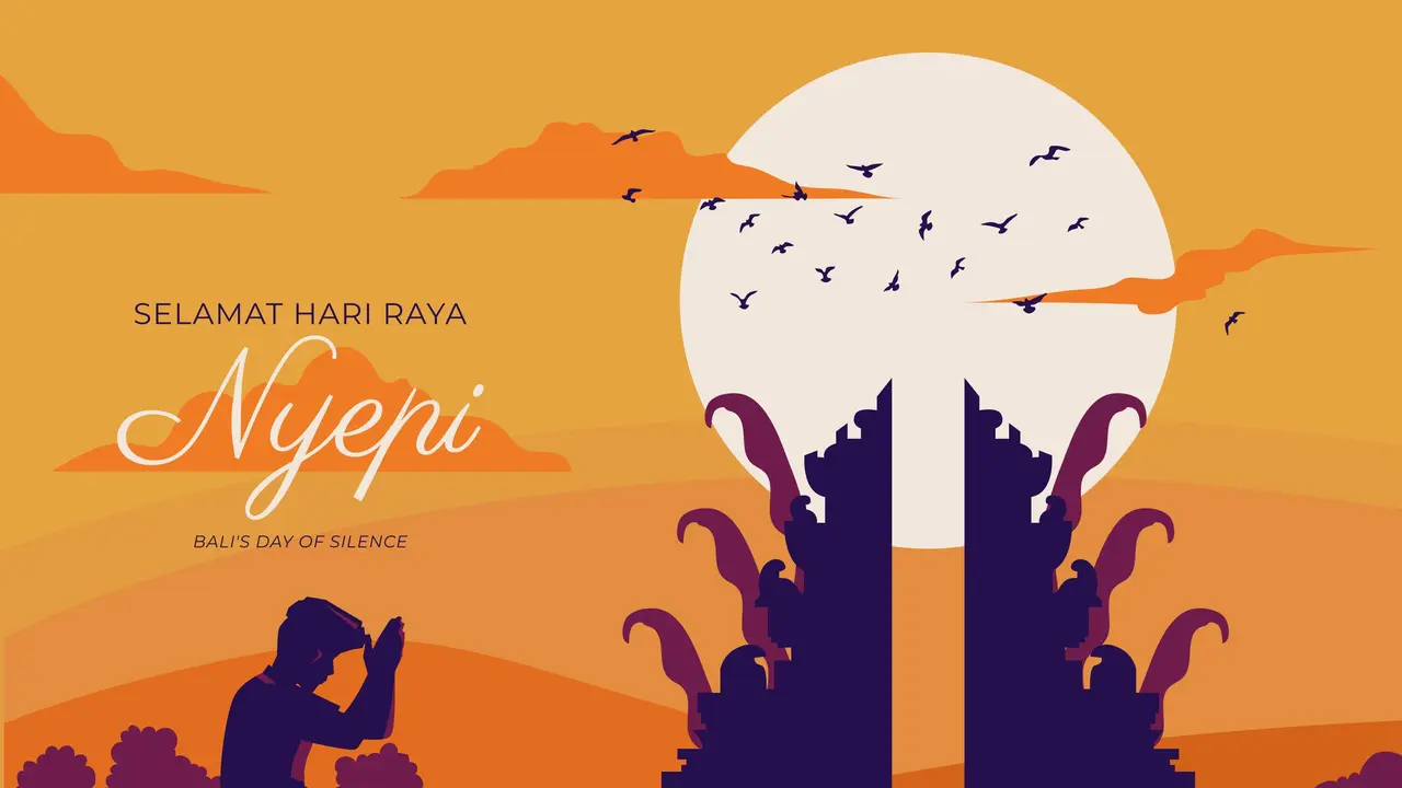 Ilustrasi Hari Raya Nyepi