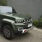 BAIC BJ-40 PLUS hadir dalam satu pilihan mesin yaitu mesin bensin 4 silinder, 16 valve, 2.000cc DOHC dengan Turbocharger, dipadukan dengan transmisi 8-Percepatan ZF Friedrichshafen. (Liputan6.com / Septian Pamungkas)