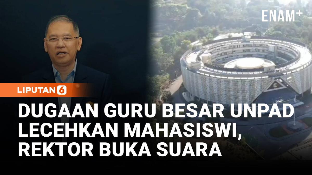 Dugaan Guru Besar Unpad Lecehkan Mahasiswi, Rektor Buka Suara