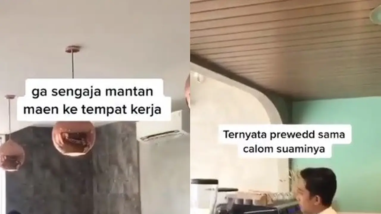 barista lihat mantan kekasih prewed di cafenya
