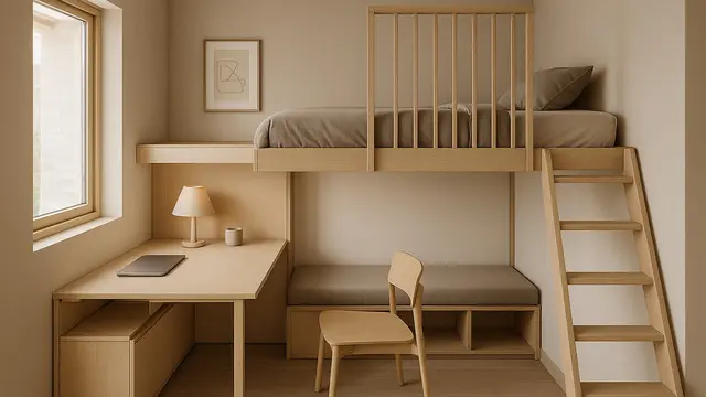 Inspirasi Desain Kamar Mezzanine di Rumah Minimalis, Hemat Ruang Tapi Tetap Estetik