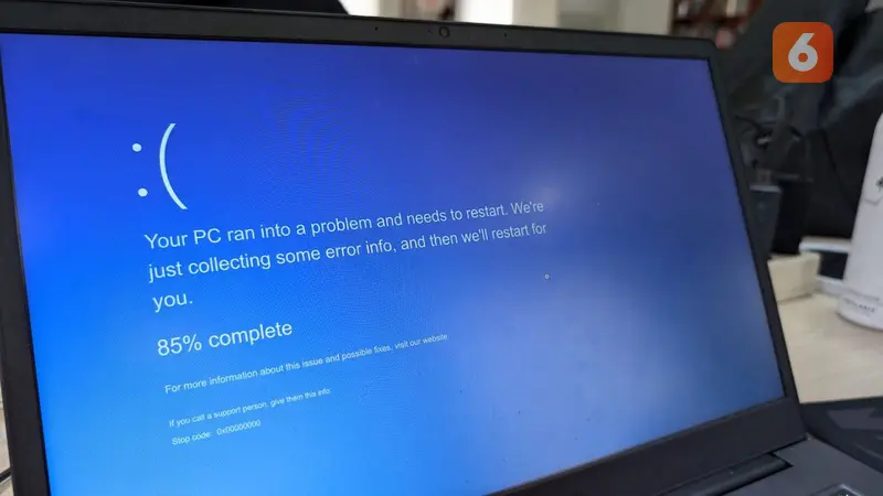 Pengguna Windows di Dunia Terkena Blue Screen of Death Massal, CrowdStrike Diduga Jadi Penyebabnya