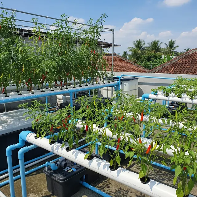 9 Model Kebun Cabai di Rooftop Rumah, Praktis dan Menguntungkan