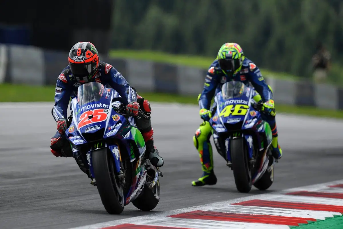 Valentino Rossi, Maverick Vinales, MotoGP Austria 2017