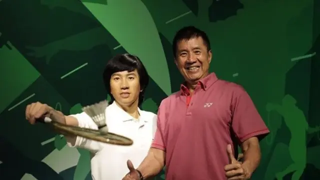 Patung lilin Rudy Hartono di Madame Tussauds Singapura / Credit: Istimewa