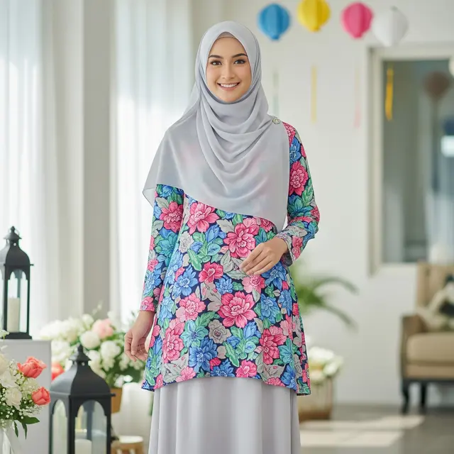 9 Set Rok dan Tunik Lebaran 2026, Tampil Anggun dan Modis di Hari Raya