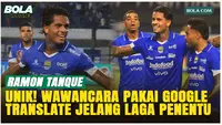 Ramon Tanque Tegaskan Persib Tak Akan Remehkan Persijap di Laga Pamungkas