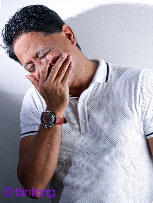 Album All About Love berisikan lagu-lagu bertemakan cinta dan mayoritas Andre Hehanussa menggunakan bahasa Inggris pada lagu-lagu barunya itu. (Fathan Rangkuti/Bintang.com)