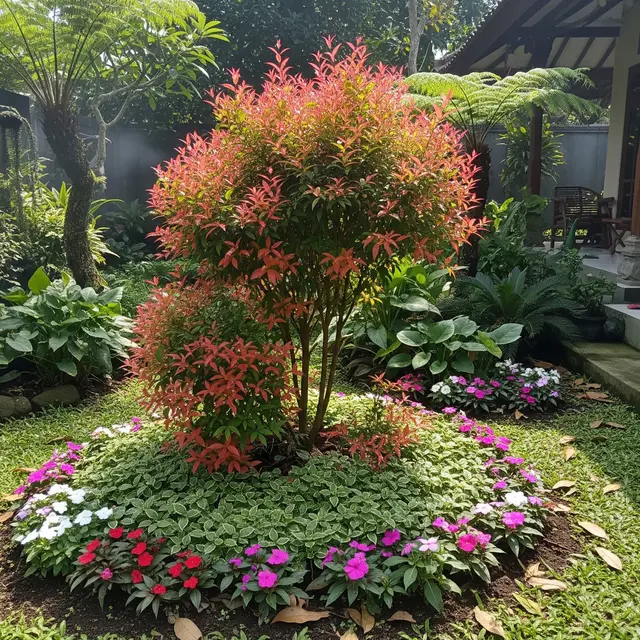 Tanaman Bawah yang Cocok untuk Pucuk Merah (AI Generated)