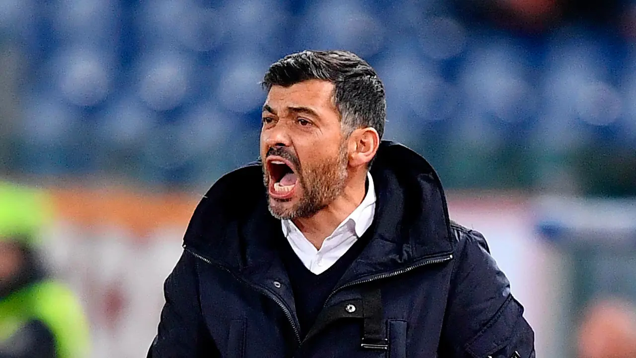 Luapan Emosi Conceicao Saat FC Porto Dilumat AS Roma