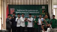 Deklarasi bergabungnya PRB dengan PPP (Merdeka.com/M Genantan)
