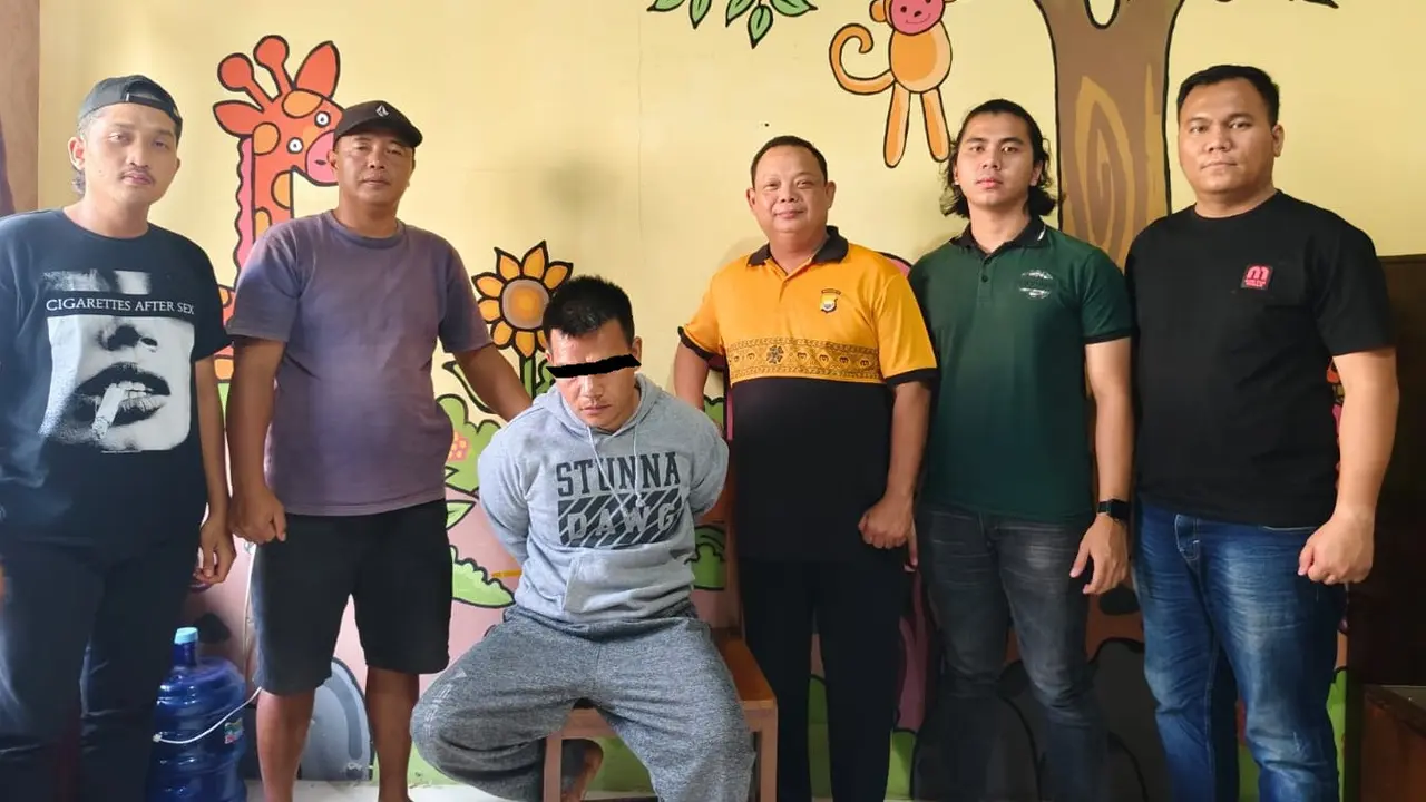 Satreskrim Polres Kepahiang menangkap pelaku diduga melakukan perbuatan rudapaksa ke adik ipar.