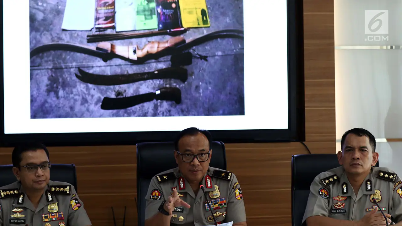 Polri Beberkan Penangkapan Terduga Teroris di Padang