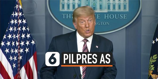 VIDEO: Trump Tuduh Partai Demokrat Dalang Kecurangan di Pilpres AS