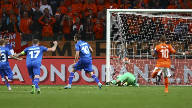 Belanda vs Islandia