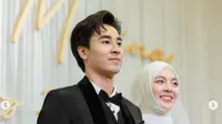 Potret Pernikahan Aktor Thailand Fifa Premanan Secara Islam, Istrinya Anggun Berhijab. foto: Instagram @fifa_premanan