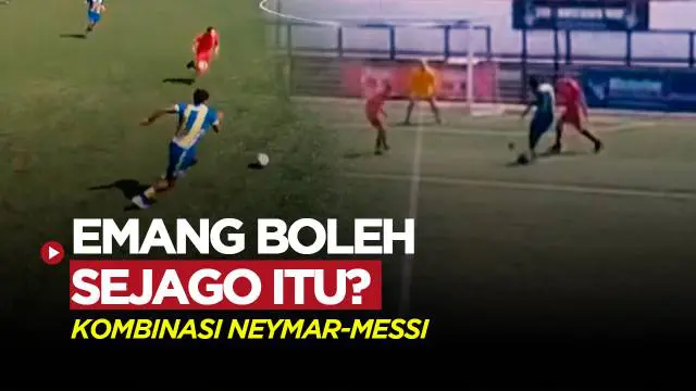 VIDEO: Gokil! Pemain Amatir Ini Skillnya Ngalahin Lionel Messi