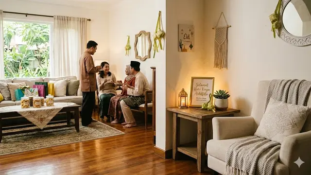 Ide Dekorasi Rumah untuk Open House Lebaran