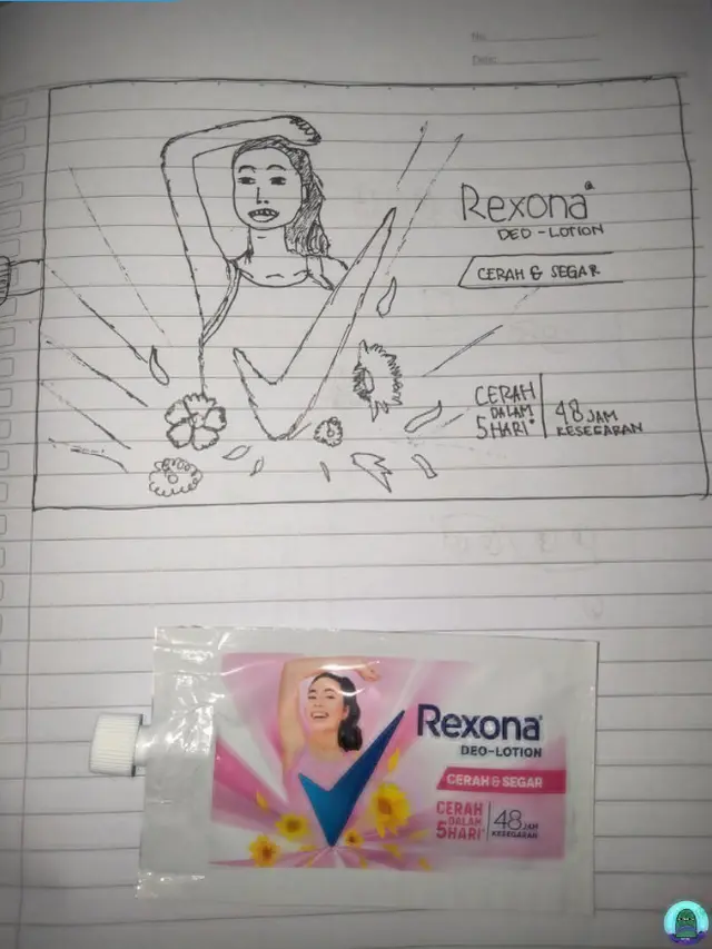 6 Hasil Tangan Netizen Tiru Gambar Iklan dan Foto Ini Kocak, Bikin Tepuk Jidat