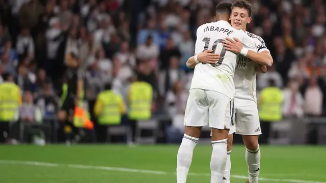 Arda Guler dan Kylian Mbappe