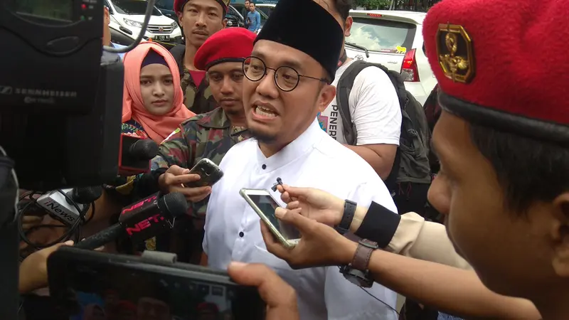 Ketua Umum Pimpinan Pusat Pemuda Muhammadiyah, Dahnil Anzar Simanjuntak. (Merdeka.com/Nur Habibie)